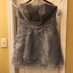 David’s Bridal NWOT strapless dress Size 18